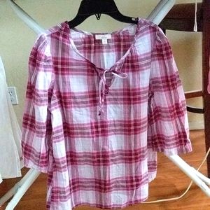 Fine cotton como vintage top size s worn once